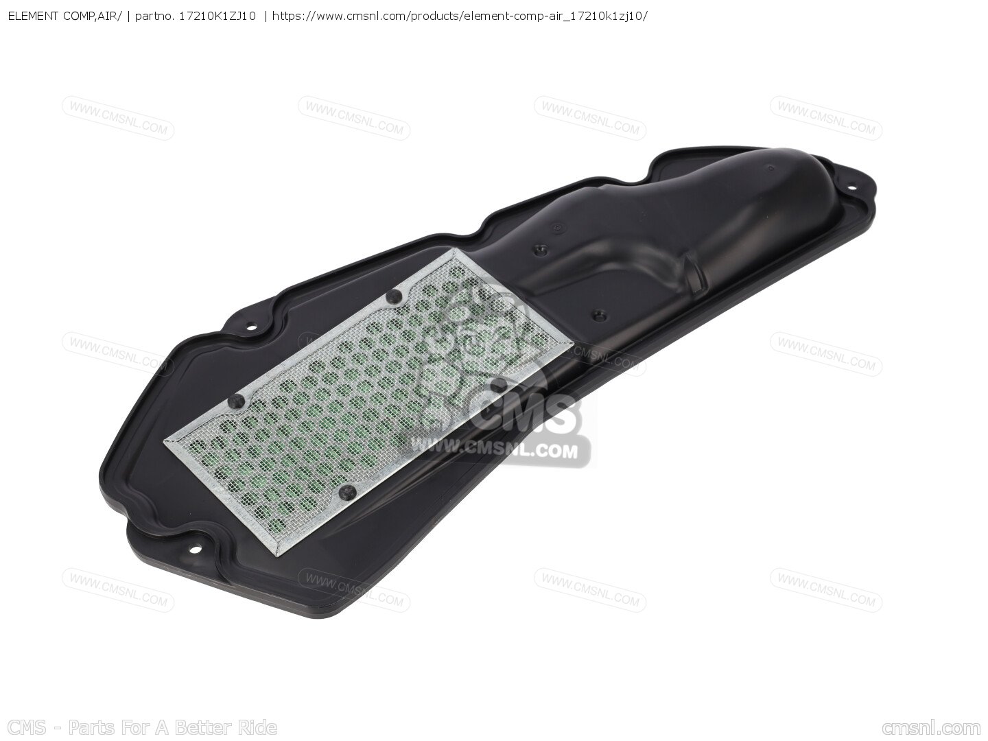 17210K1ZJ10: ELEMENT COMP,AIR/ Honda - buy the 17210-K1Z-J10 17210K1ZJ10: ELEMENT COMP,AIR/ Honda - buy the 17210-K1Z-J10