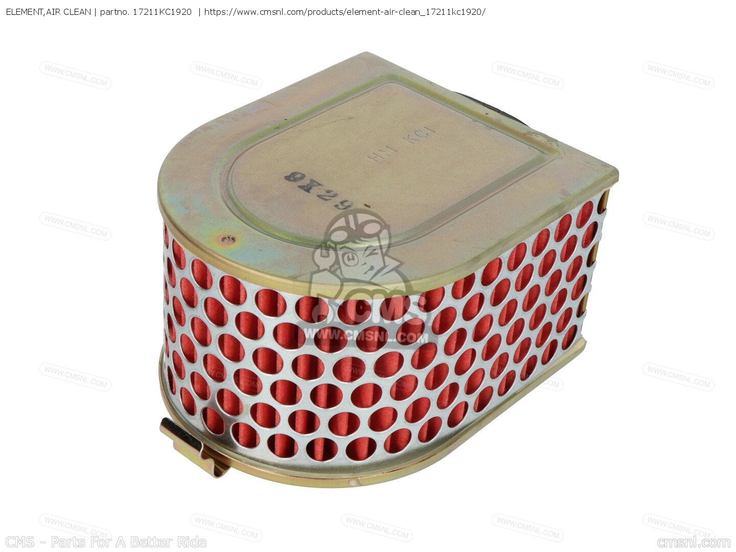 17211KC1920 Element,air Clean Honda buy the 17211KC1920 at CMSNL