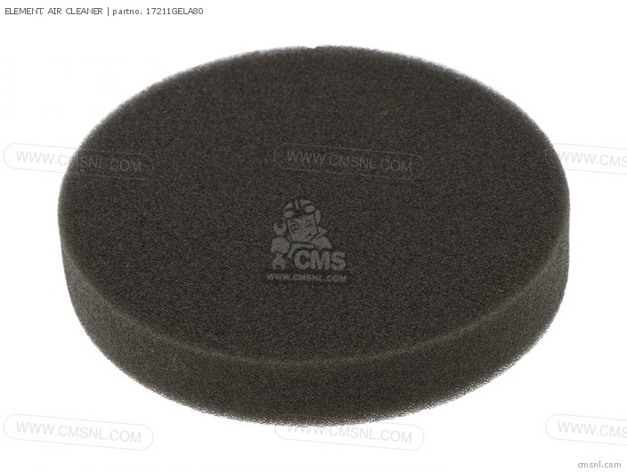 17211GELA80 Element,air Clean Honda buy the 17211GELA80 at CMSNL