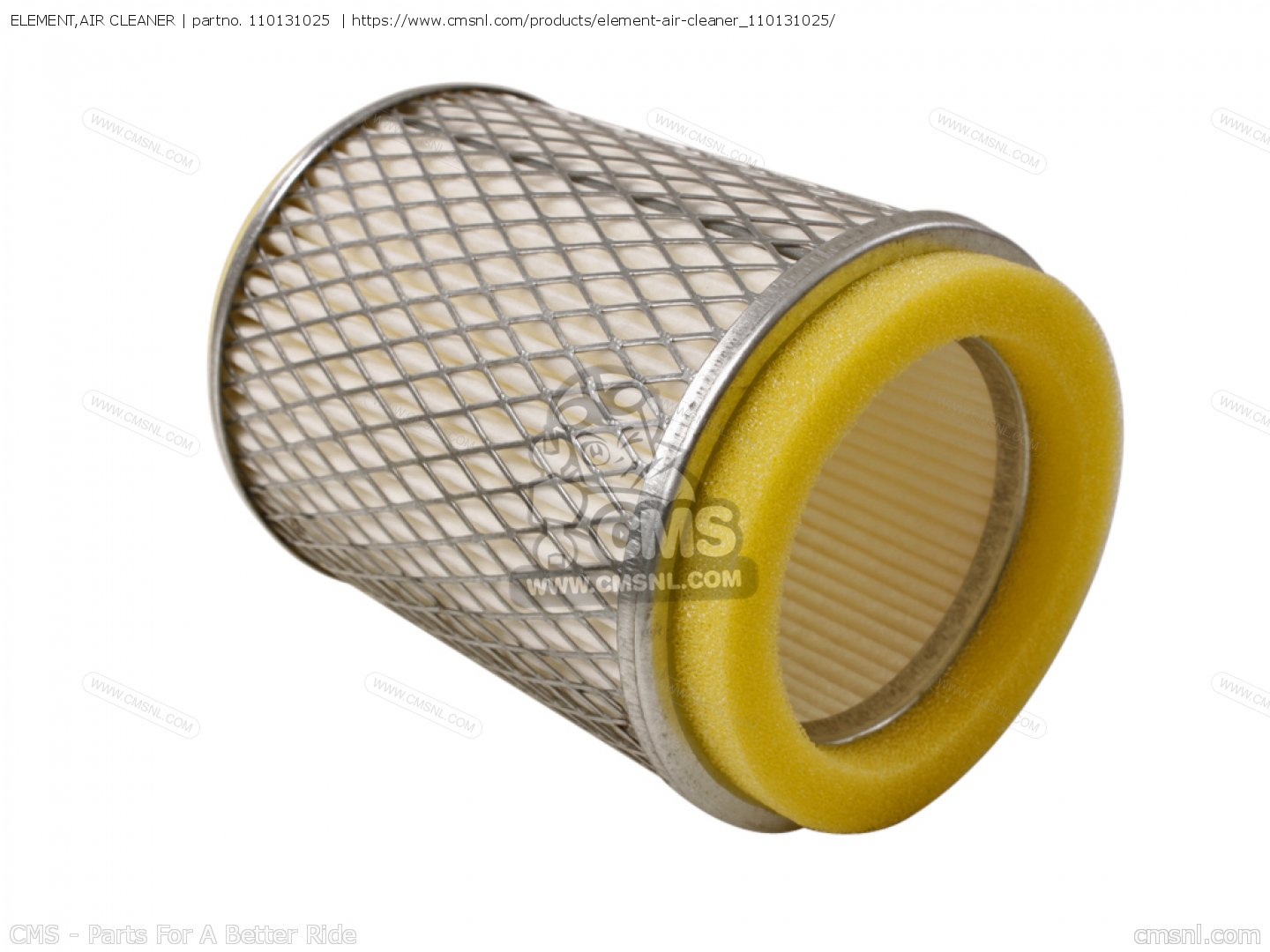 ELEMENT,AIR CLEANER for KZ750E2 1981 USA CANADA order at CMSNL