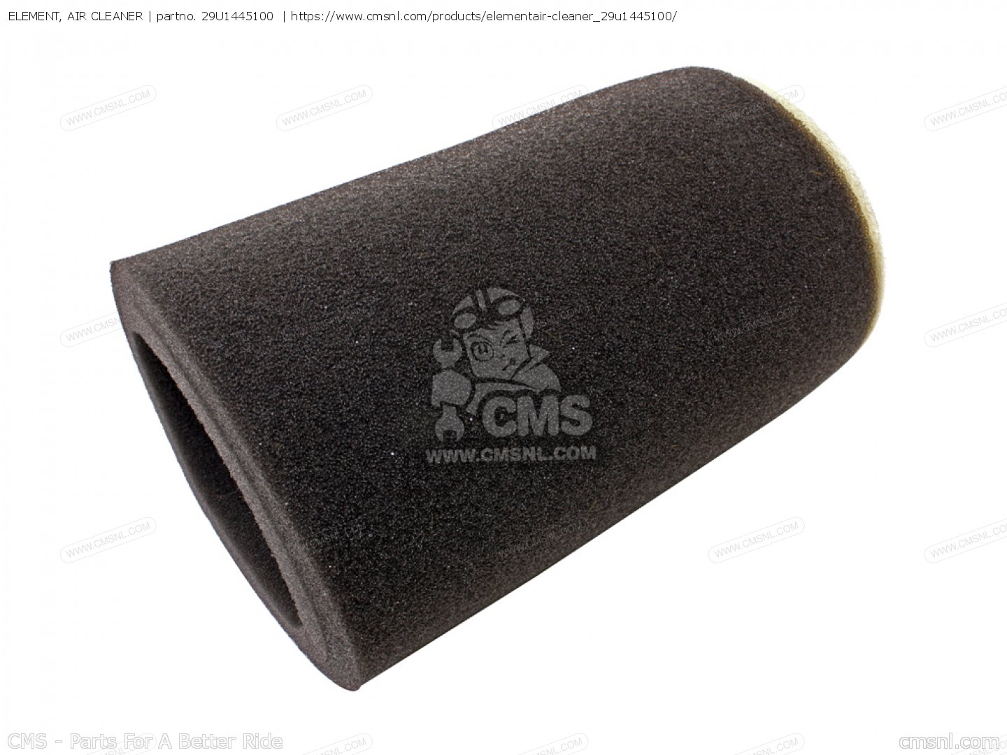 ELEMENT, AIR CLEANER for YFM200DXW 1989 order at CMSNL