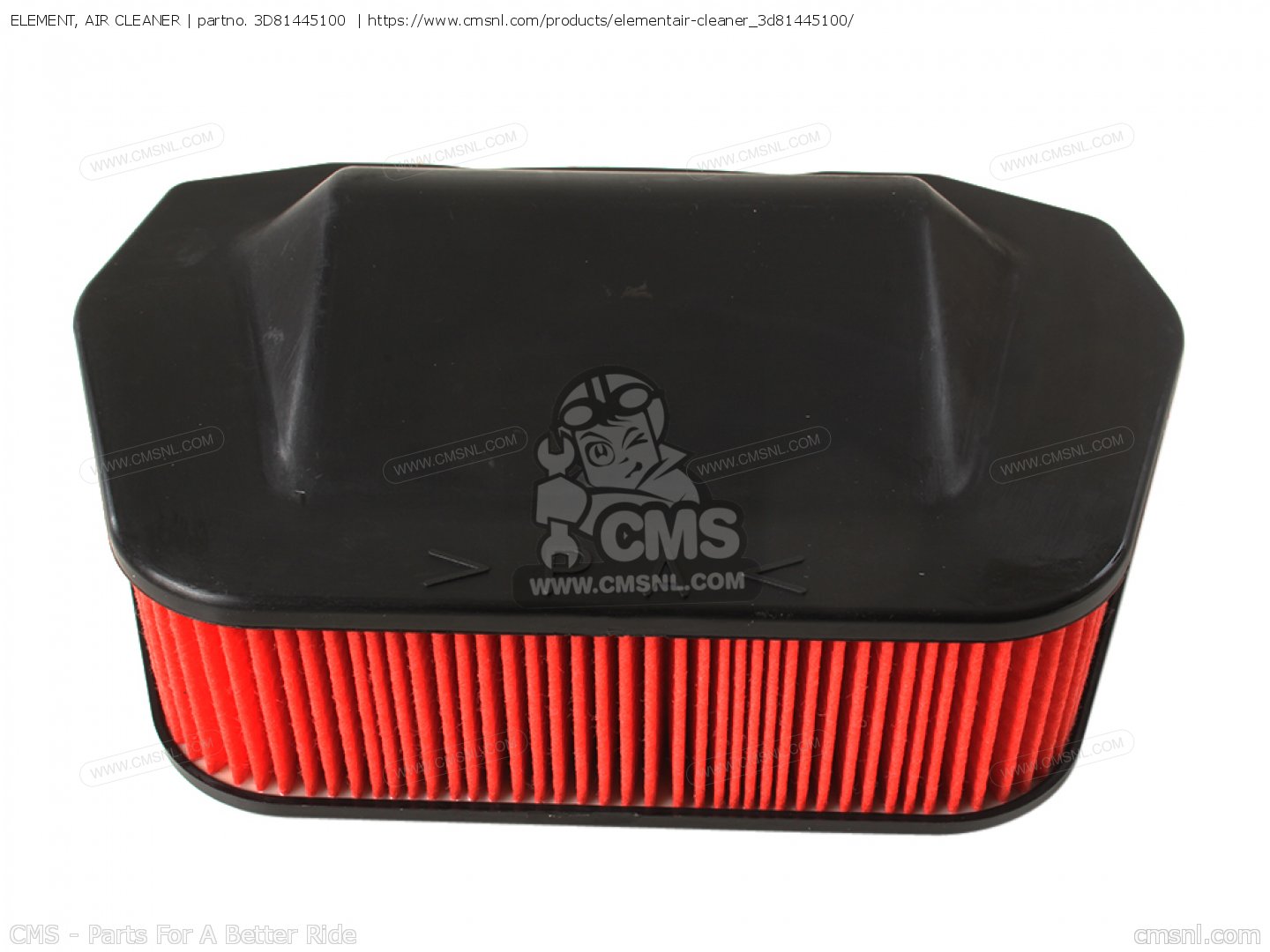 3D81445100 Element, Air Cleaner Yamaha buy the 3D81445100 at CMSNL