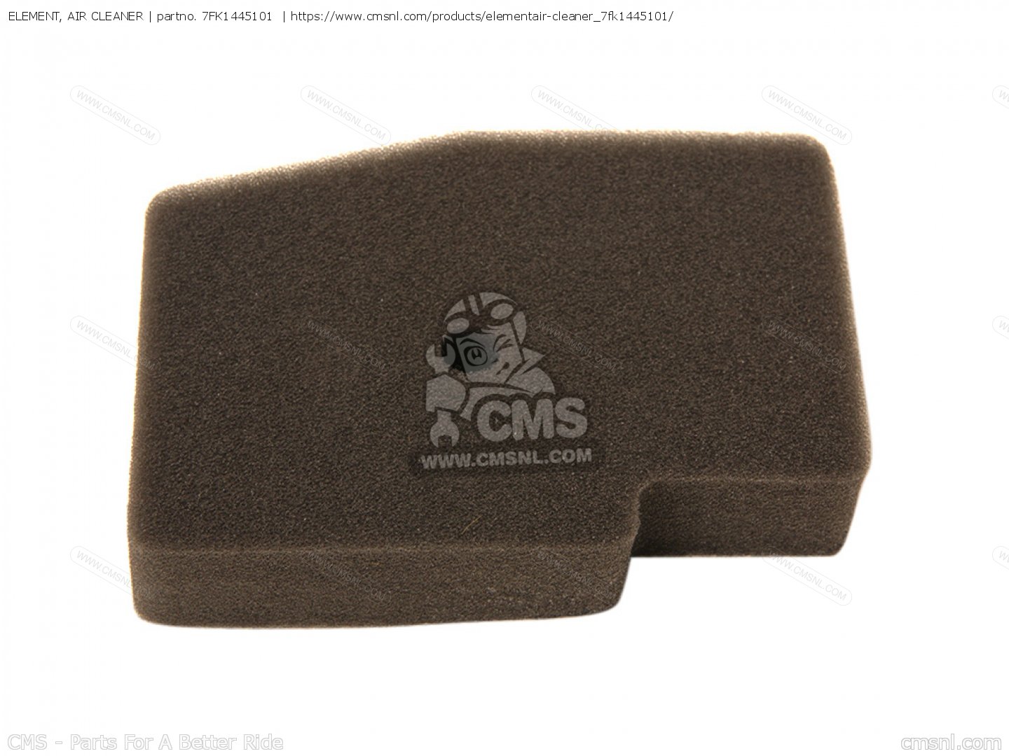 ELEMENT, AIR CLEANER for EF1000 7FL1 GENERATOR order at CMSNL