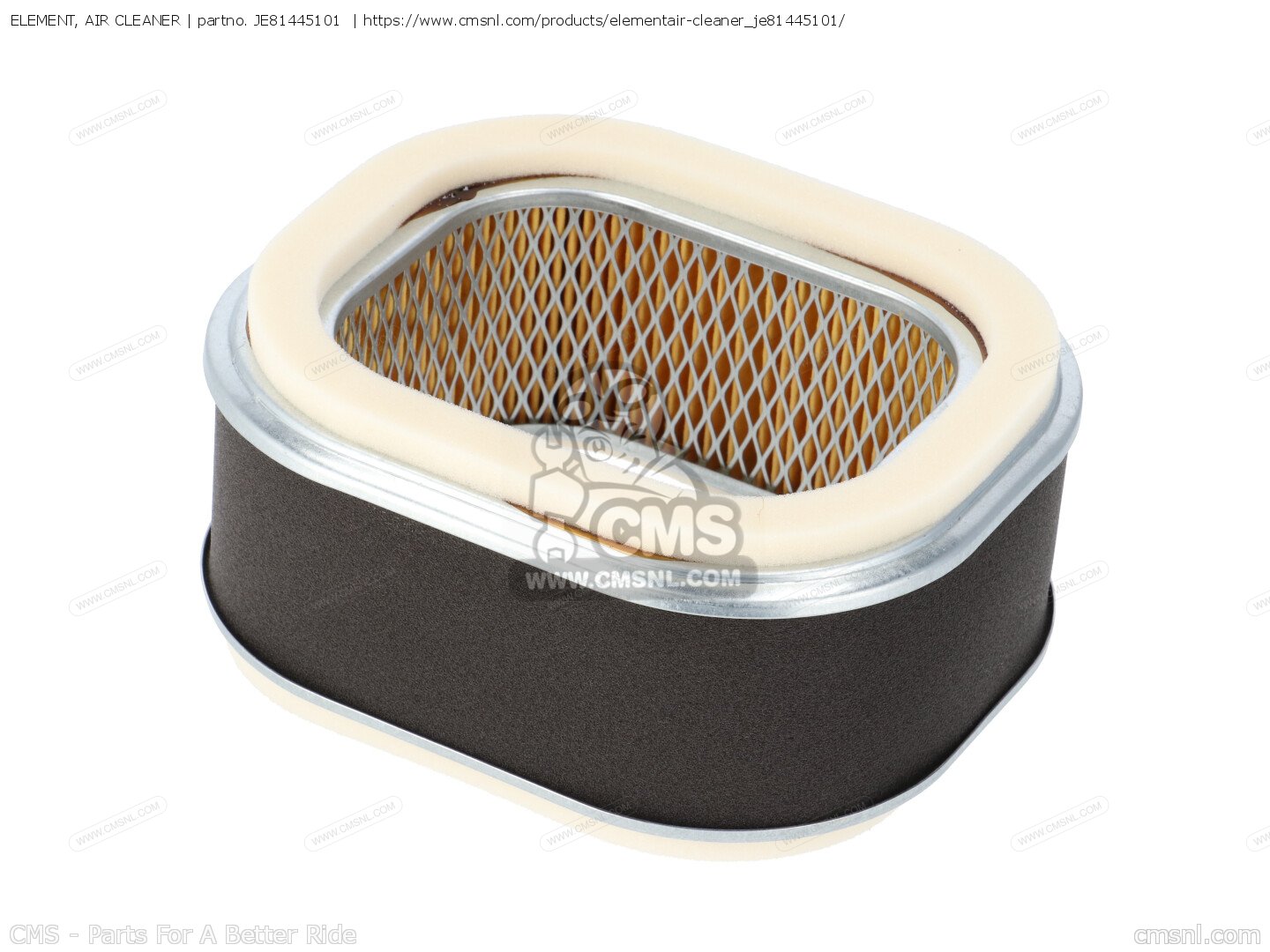 JE81445101 Element, Air Cleaner Yamaha buy the JE81445101 at CMSNL