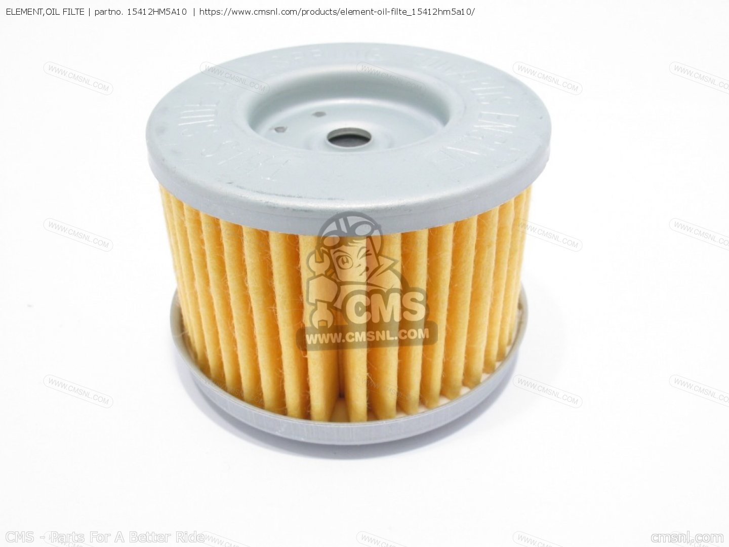 15412HM5A10 Element,oil Filte Honda buy the 15412HM5A10 at CMSNL