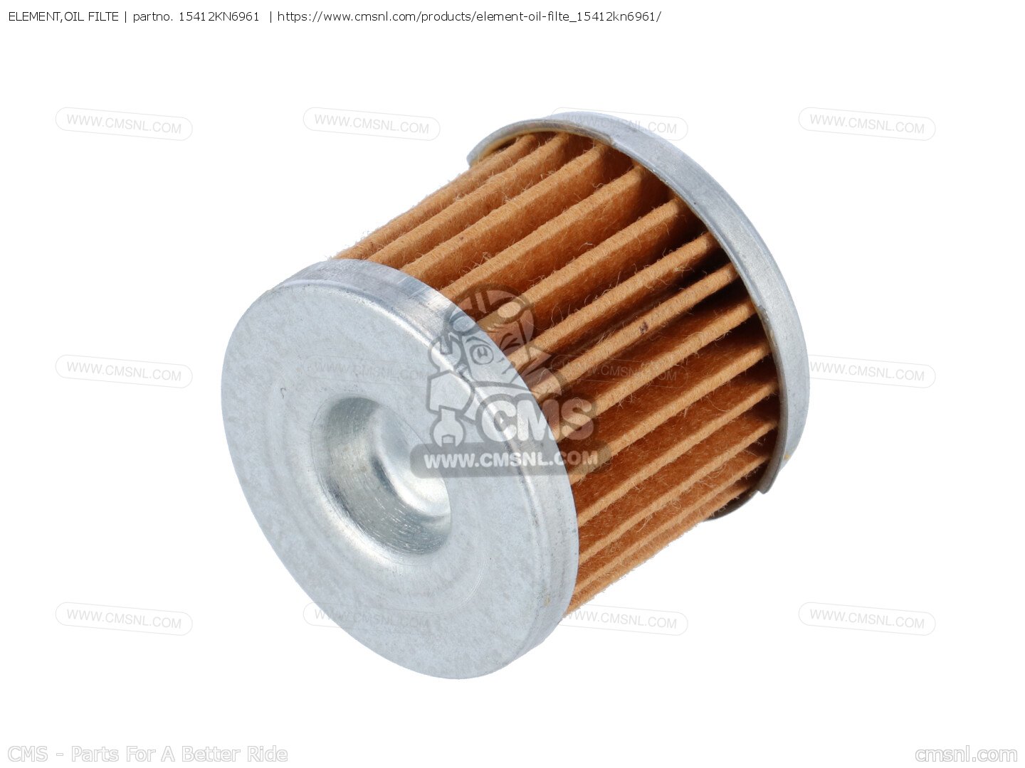 15412KN6961: Element,oil Filte Honda - buy the 15412-KN6-961 at CMSNL