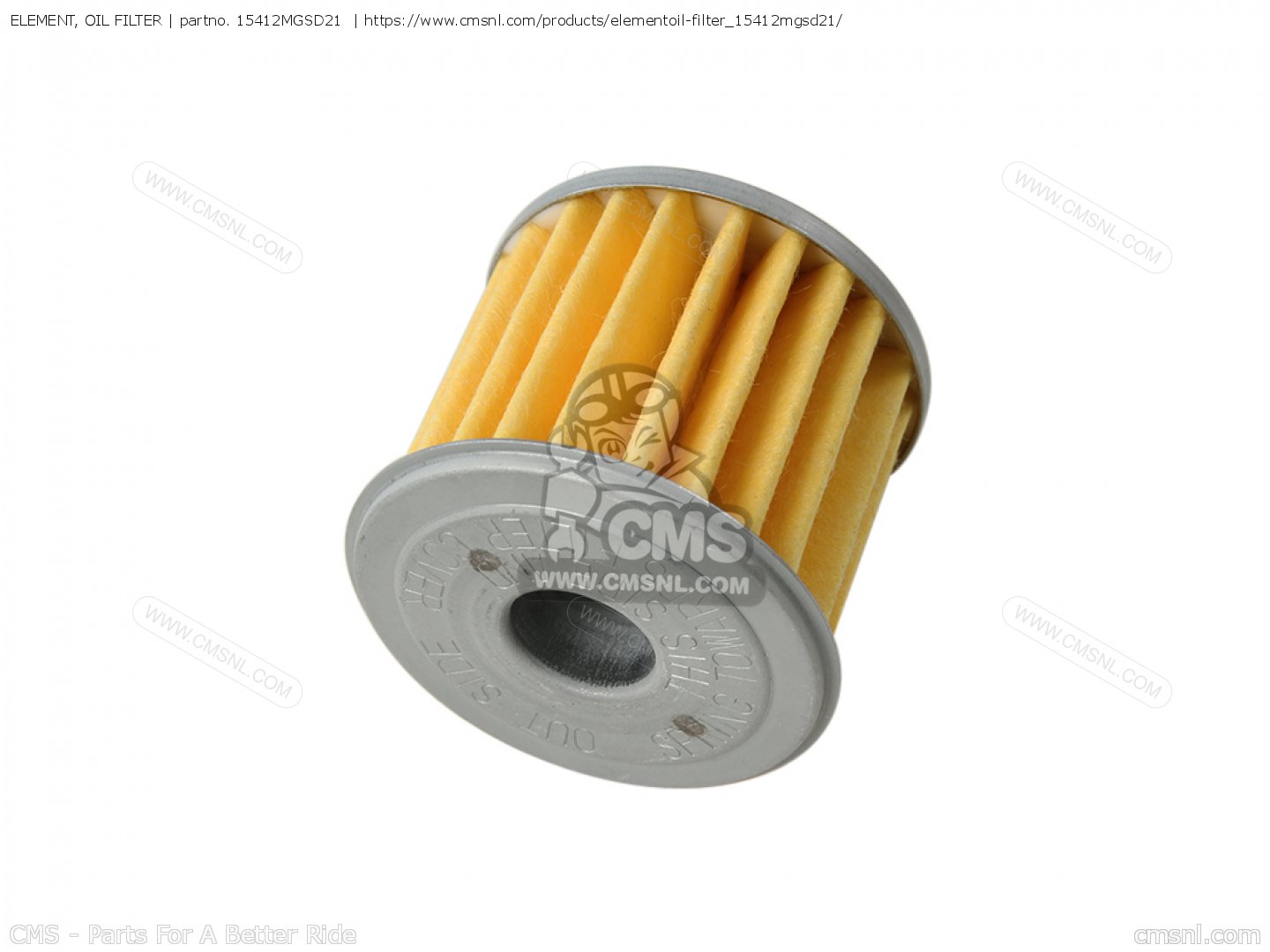 15412MGSD21 Element, Oil Filter Honda buy the 15412MGSD21 at CMSNL