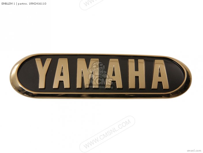 Yamaha EMBLEM 1 1RM2416110 Yamaha EMBLEM 1 1RM2416110
