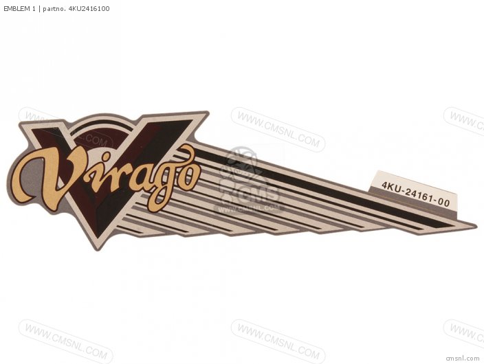 Yamaha EMBLEM 1 4KU2416100 Yamaha EMBLEM 1 4KU2416100
