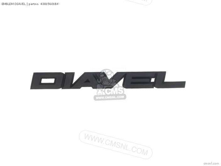 Ducati EMBLEM DIAVEL 43815601BK