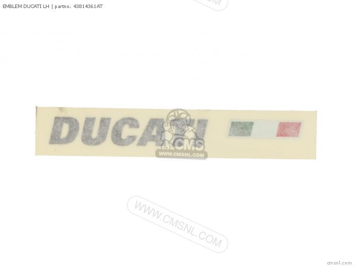Ducati EMBLEM DUCATI LH 43814361AT