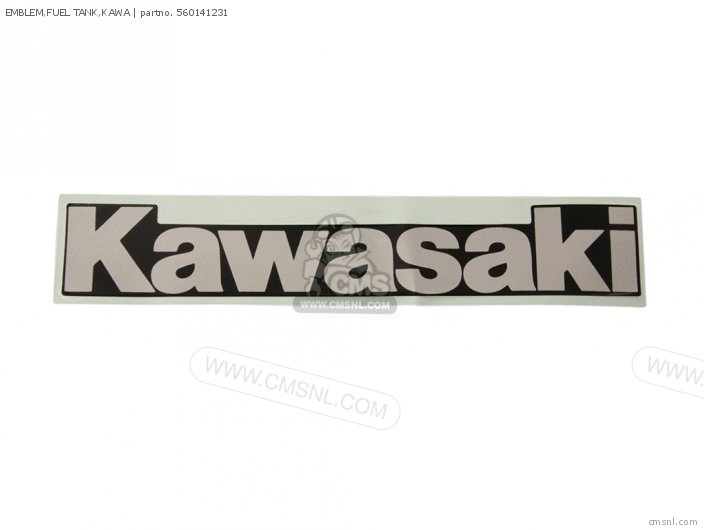 Kawasaki EMBLEM,FUEL TANK,KAWA 560141231