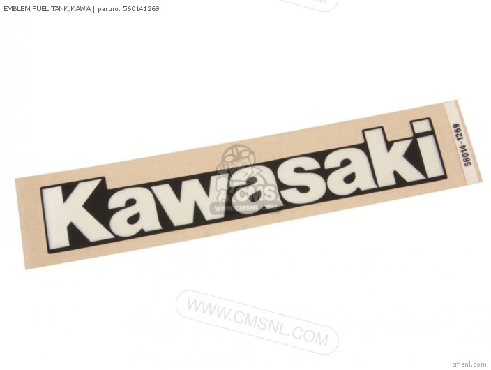 Kawasaki EMBLEM,FUEL TANK,KAWA 560141269