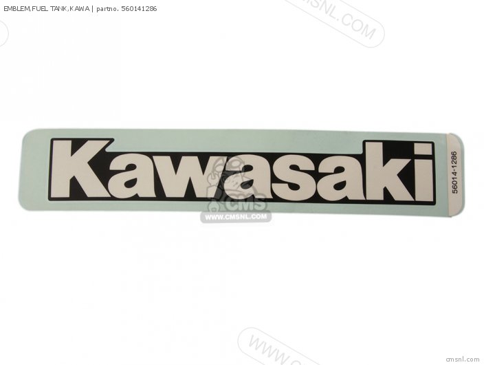 Kawasaki EMBLEM,FUEL TANK,KAWA 560141286