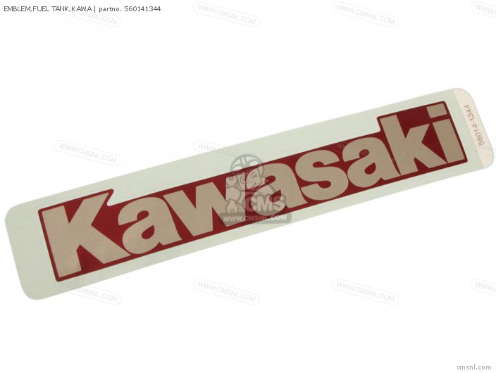 Kawasaki EMBLEM,FUEL TANK,KAWA 560141344