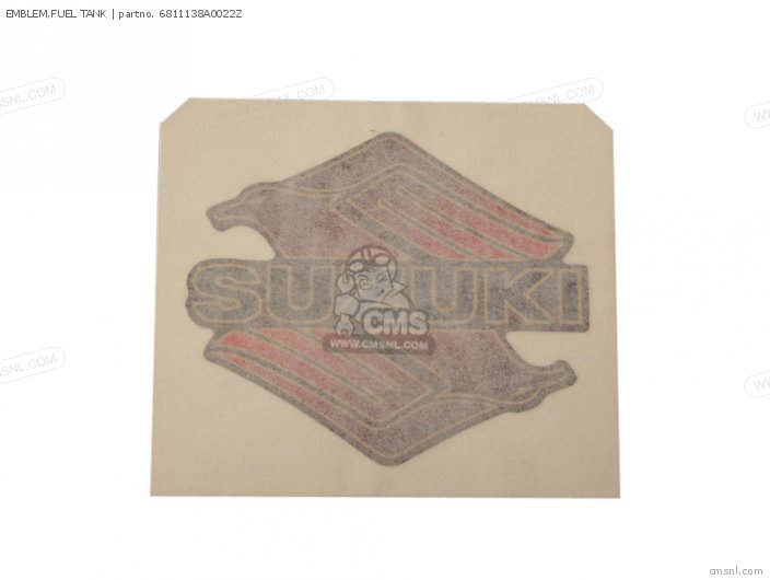 Suzuki EMBLEM,FUEL TANK 6811138A0022Z