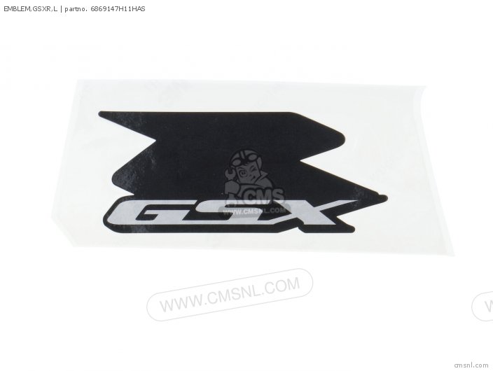 Suzuki EMBLEM,GSXR,L 6869147H11HAS