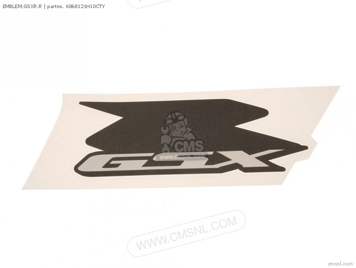 Suzuki EMBLEM,GSXR,R 6868121H10CTY