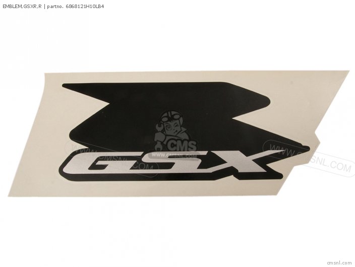 Suzuki EMBLEM,GSXR,R 6868121H10LB4