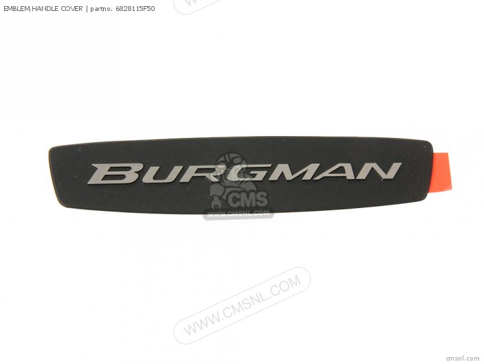 Suzuki EMBLEM,HANDLE COVER 6828115F50 Suzuki EMBLEM,HANDLE COVER 6828115F50