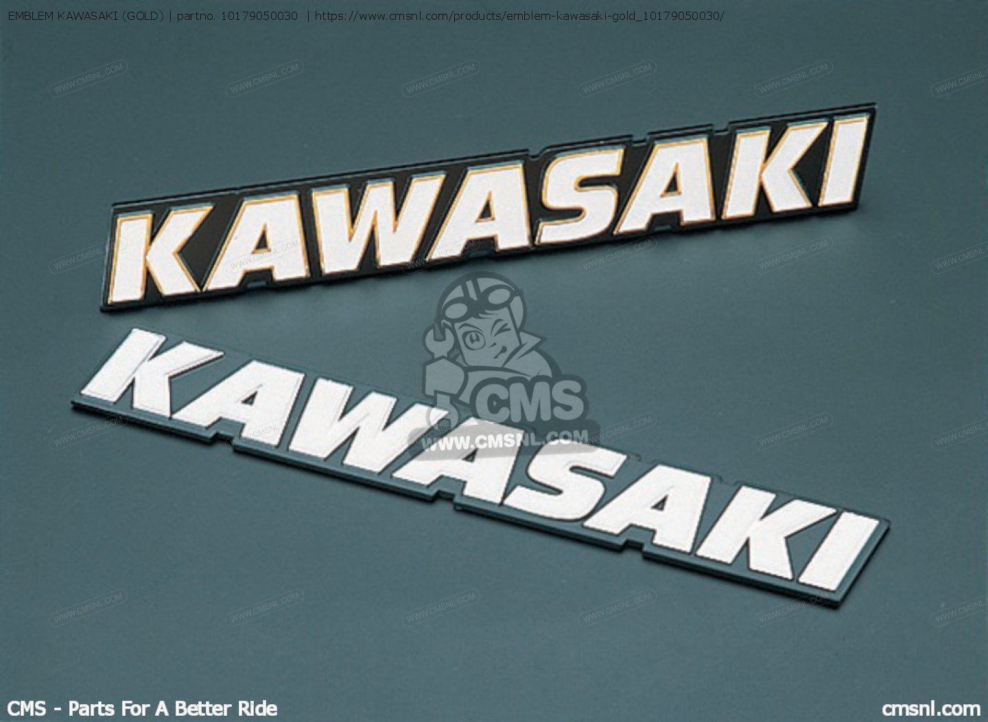 10179050030 Emblem Kawasaki (gold) Kitaco buy the 10179050030 at
