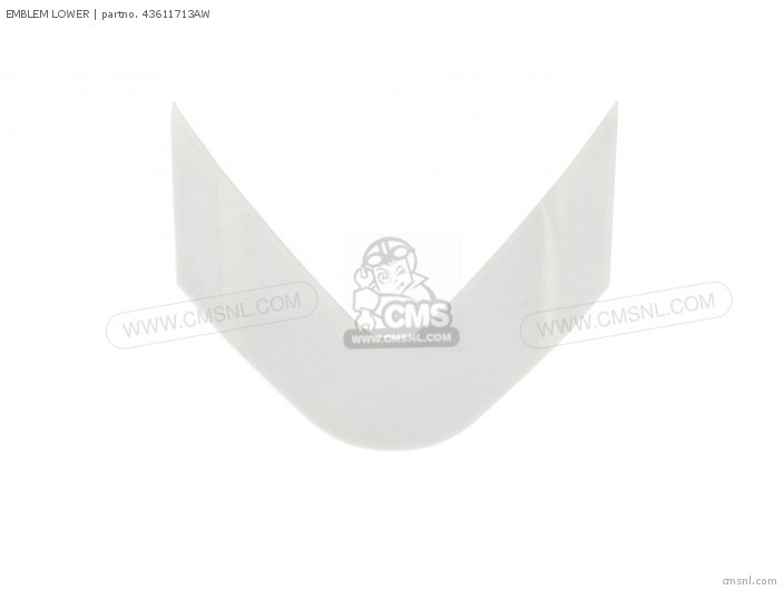 Ducati EMBLEM LOWER 43611713AW