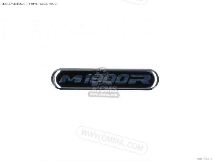 Suzuki EMBLEM,M1800R 6813148G11