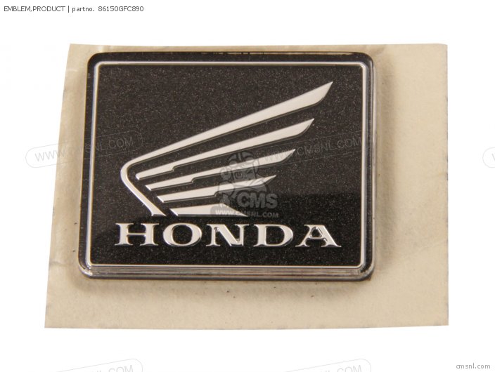 Honda EMBLEM,PRODUCT 86150GFC890