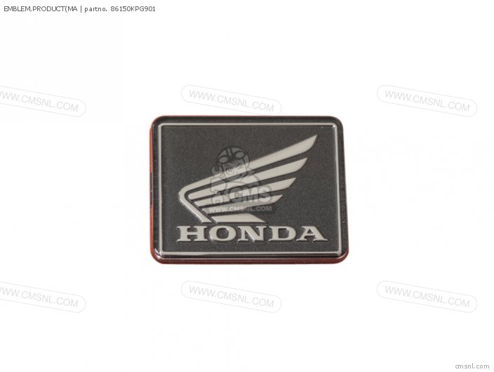 Honda EMBLEM,PRODUCT(MA 86150KPG901