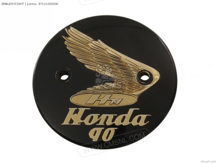 Honda EMBLEM RIGHT 87121030000