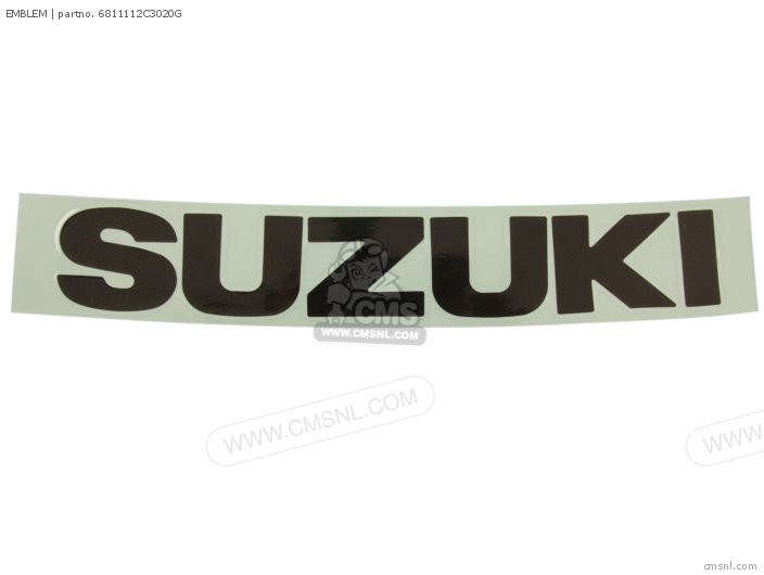 Suzuki EMBLEM 6811112C3020G