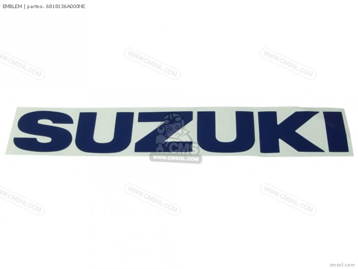 Suzuki EMBLEM 6818136A000NE