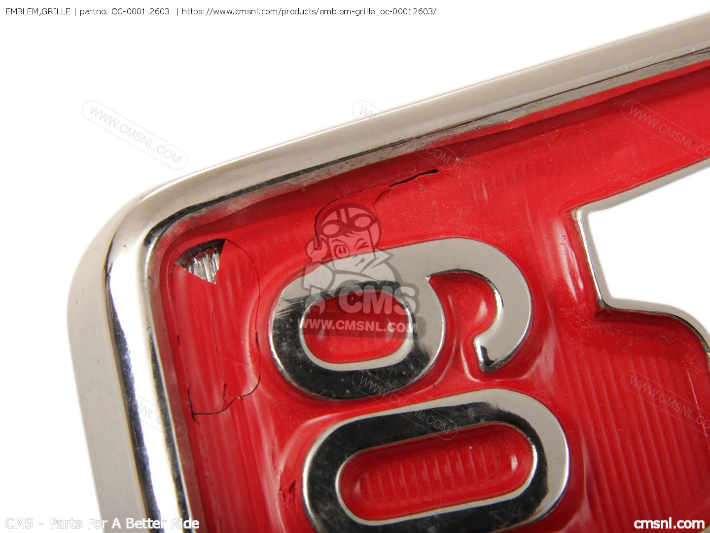 OC0001.2603 Emblem,grille Honda , an alternative for 62301568303