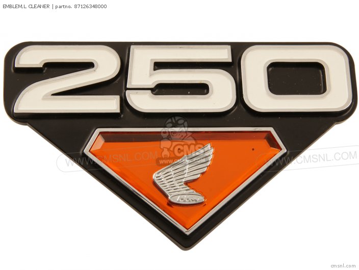 87126348000 Emblem,l Cleaner Honda buy the 87126348000 at CMSNL