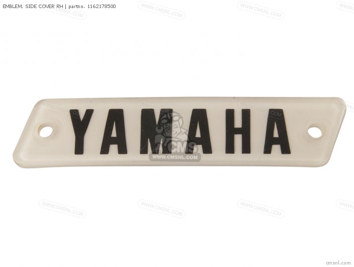 Yamaha EMBLEM, SIDE COVER RH 1162178500