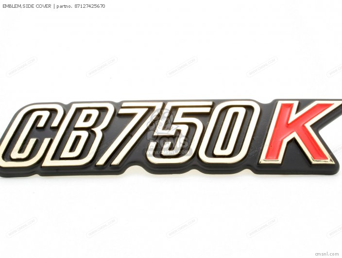 New Honda Dual Side Cover Emblem Set 72-76 CB750 K 750 Four Badges #Z17