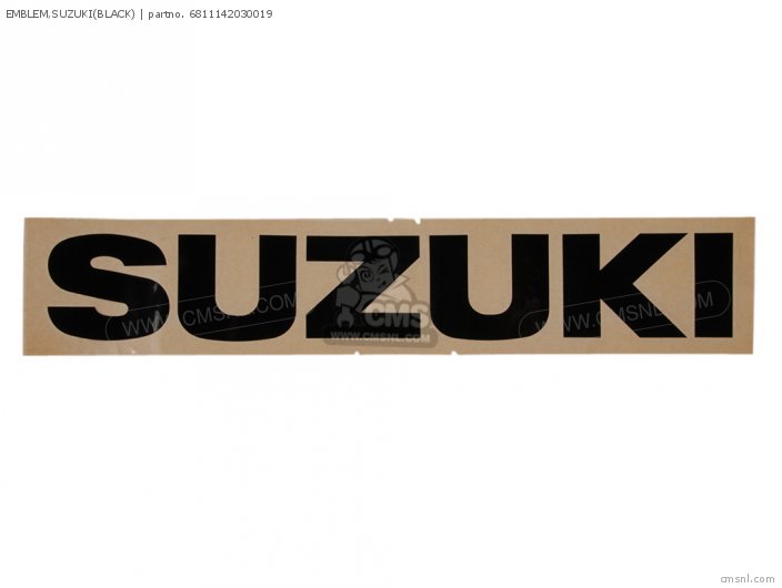 Emblem, Suzuki(black) photo