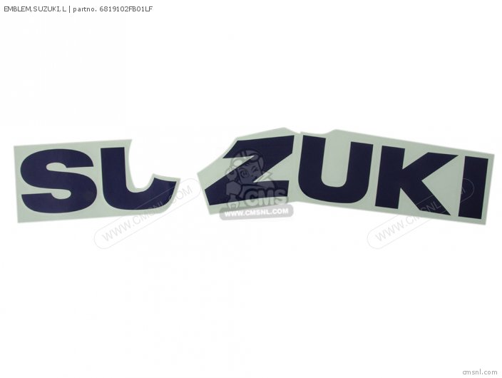 Emblem, Suzuki, L photo