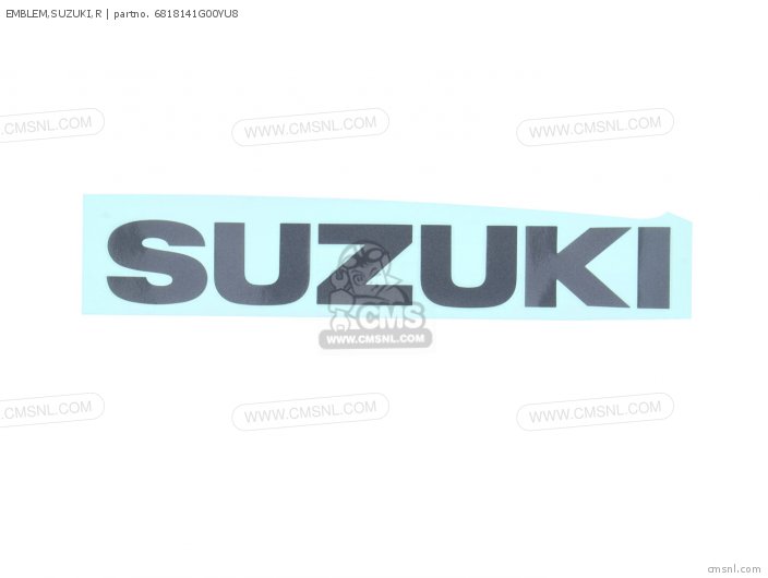 Emblem, Suzuki, R photo