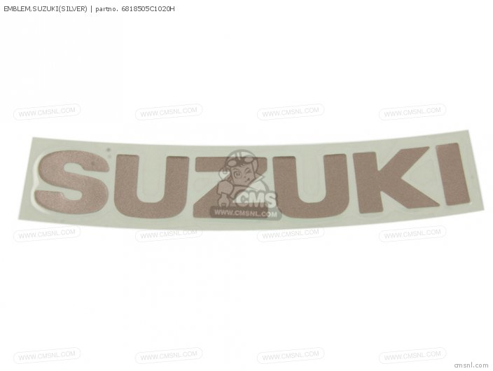 Emblem, Suzuki(silver) photo
