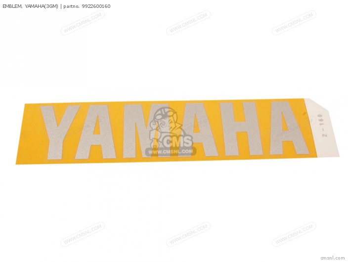 Emblem, Yamaha(3gm) photo