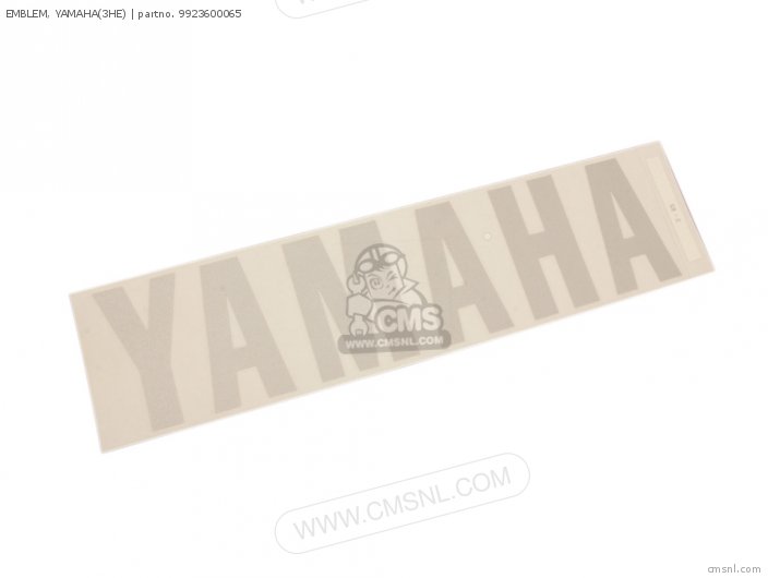 Yamaha EMBLEM, YAMAHA(3HE) 9923600065