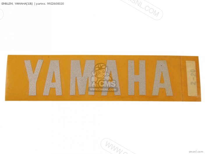 Emblem, Yamaha(3jb) photo