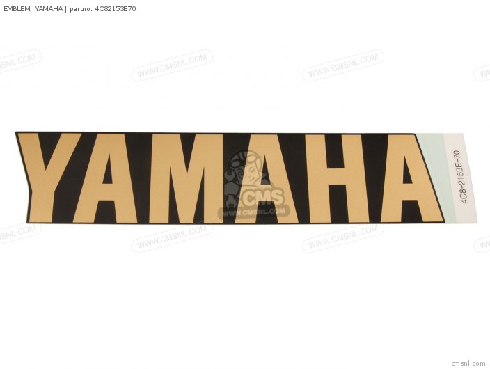 Yamaha EMBLEM, YAMAHA 4C82153E70