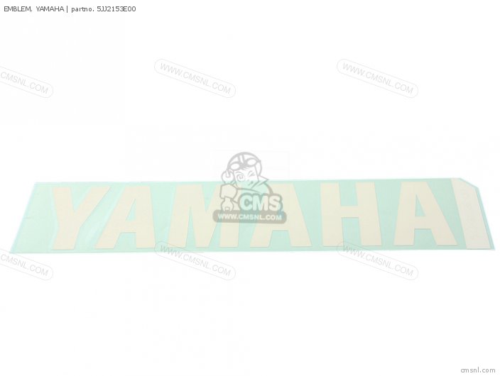 Yamaha EMBLEM, YAMAHA 5JJ2153E00