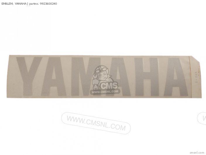 Yamaha EMBLEM, YAMAHA 9923600240