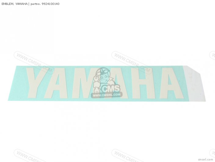 Yamaha EMBLEM, YAMAHA 9924100140