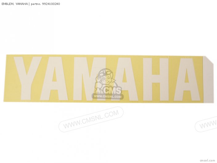 Yamaha EMBLEM, YAMAHA 9924100240 Yamaha EMBLEM, YAMAHA 9924100240