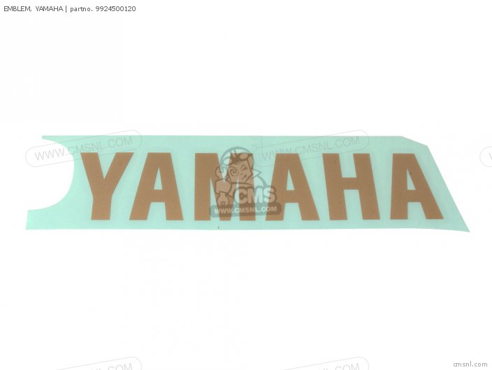 Yamaha EMBLEM, YAMAHA 9924500120