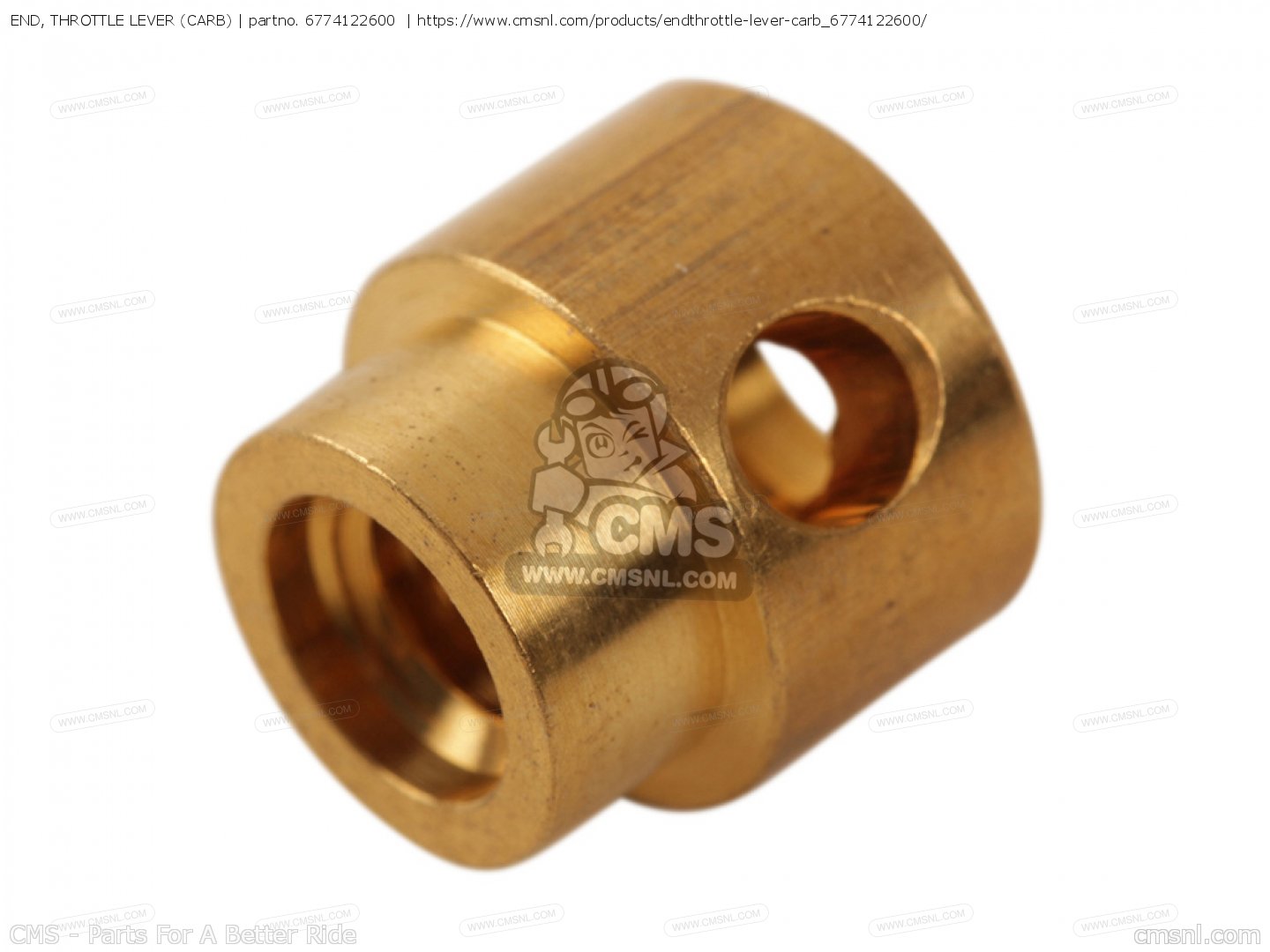 6774122600 End, Throttle Lever (carb) Yamaha buy the 6774122600 at